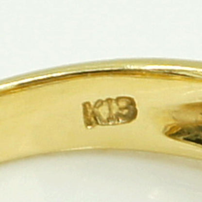 K18ルビーダイヤモンドリング　R0.30ct　D0.25ct　リングサイズ12号　重量5.74ｇ(石の重量含む)　レディース（中古）