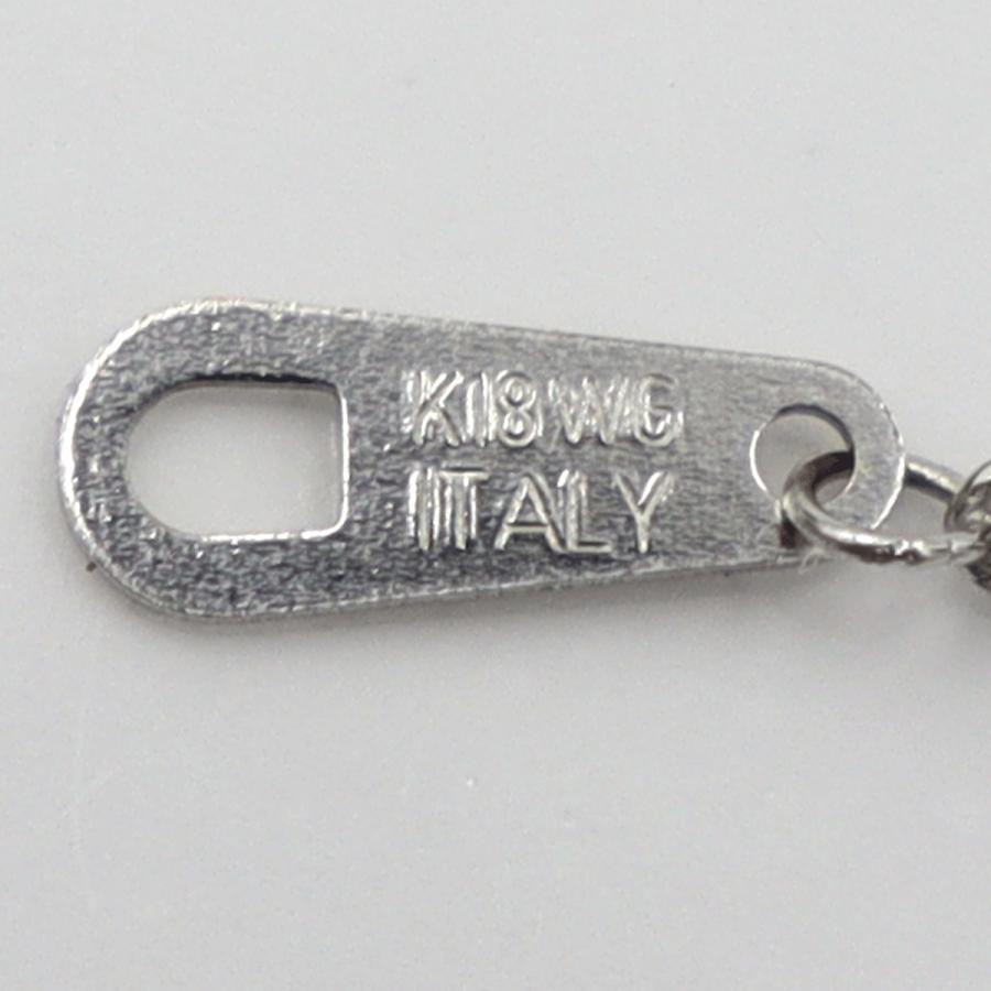 K18WGブルートパーズネックレス　BT25.88ct　ネック長さ:約40cm　重量10.20ｇ(石の重量を含む)　レディース(中古)