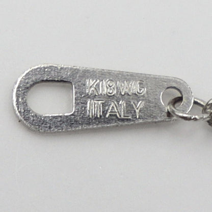 K18WGブルートパーズネックレス　BT25.88ct　ネック長さ:約40cm　重量10.20ｇ(石の重量を含む)　レディース(中古)