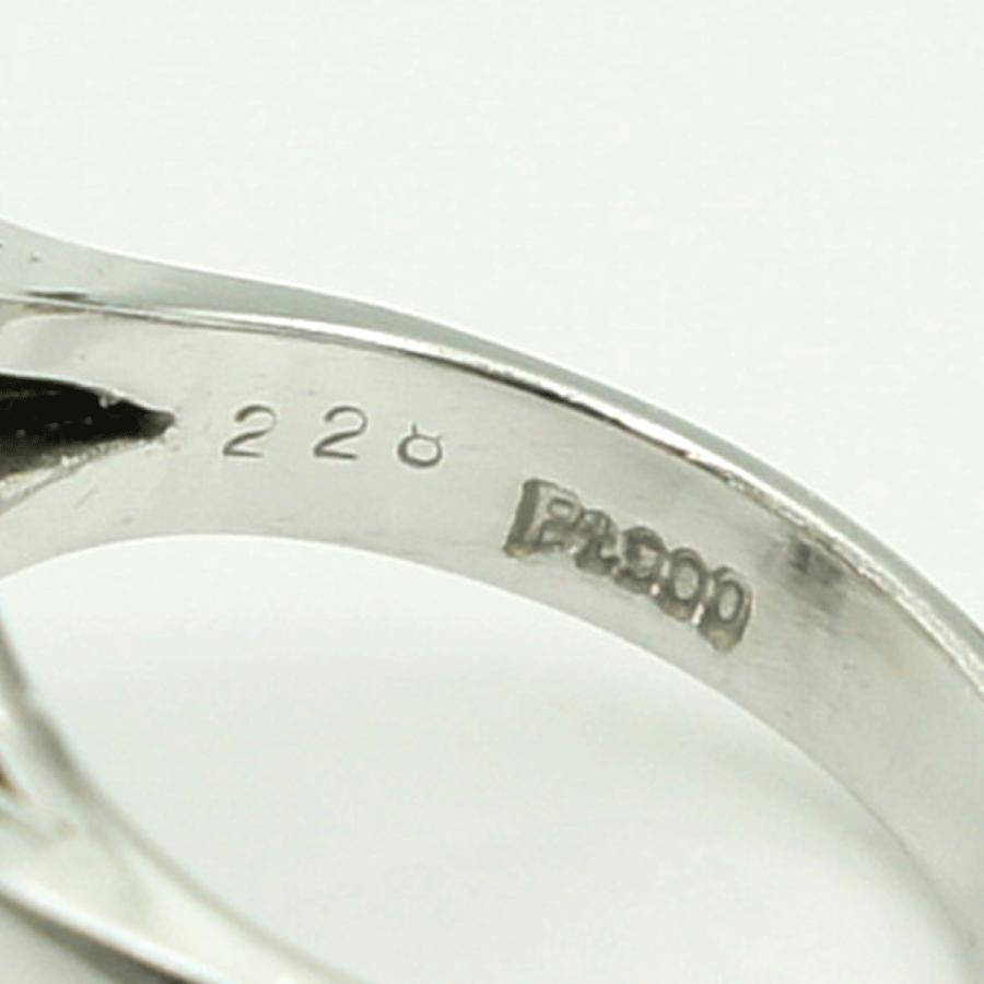 Pt900ルビーダイヤモンドリング　R1.15ct　D2.20ct　リングサイズ12号　重量11.81ｇ(石の重量含む)　レディース（中古）