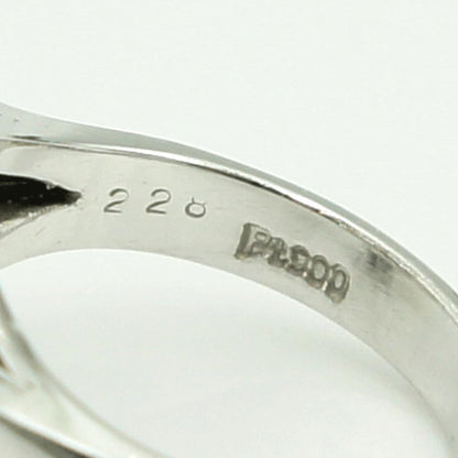 Pt900ルビーダイヤモンドリング　R1.15ct　D2.20ct　リングサイズ12号　重量11.81ｇ(石の重量含む)　レディース（中古）