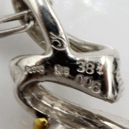 Pt850/Pt900/K18オパールペンダントネックレス　OP3.84ct　ネックレス長さ49cm　重量17.64ｇ(石の重量含む)（中古）