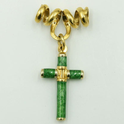 ウノアエレ(UNOAERRE)　750エナメルダイヤモンドペンダントトップ　重量5.82ｇ(石の重量含む)　レディース（中古）