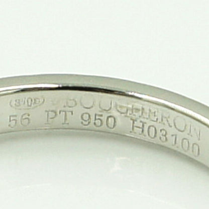ブシュロン(BOUCHERON)　PT950クルドパリダイヤリング　リングサイズ 56(17号)　重量5.11ｇ(石の重量含む) 　レディース（中古）