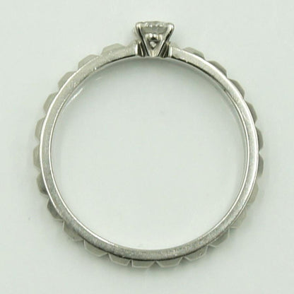 ブシュロン(BOUCHERON)　PT950クルドパリダイヤリング　リングサイズ 56(17号)　重量5.11ｇ(石の重量含む) 　レディース（中古）