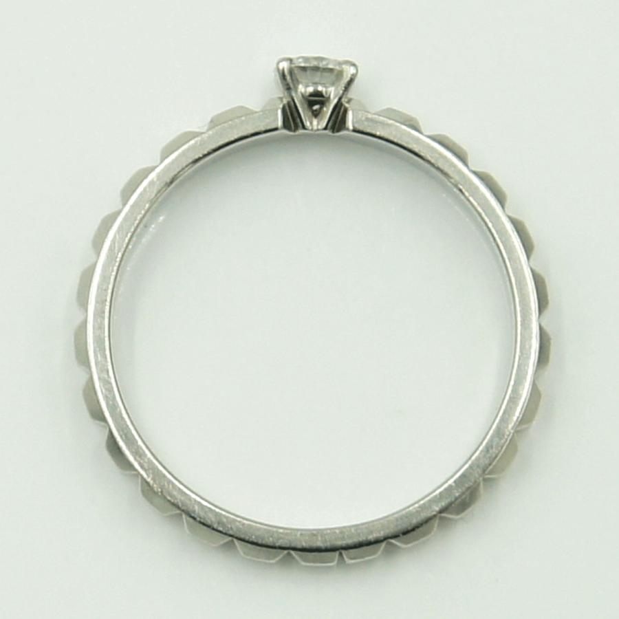 ブシュロン(BOUCHERON)　PT950クルドパリダイヤリング　リングサイズ 56(17号)　重量5.11ｇ(石の重量含む) 　レディース（中古）
