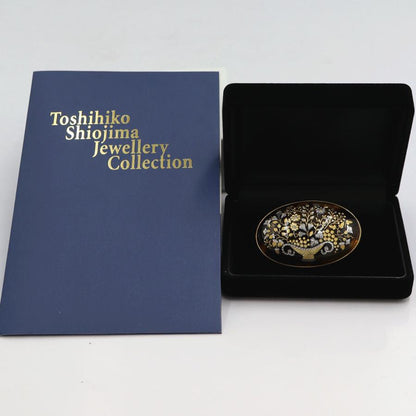 塩島敏彦 ピクゥエ(Pique) K18べっ甲帯留　重量20.05ｇ　フラワー　レディース（中古）