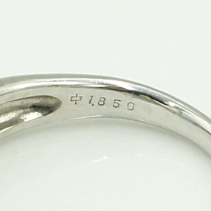 Pt900タンザナイトダイヤモンドリング　T1.85ct　D.0.364ct　リングサイズ15号　重量8.46ｇ(石の重量含む)　レディース（中古）