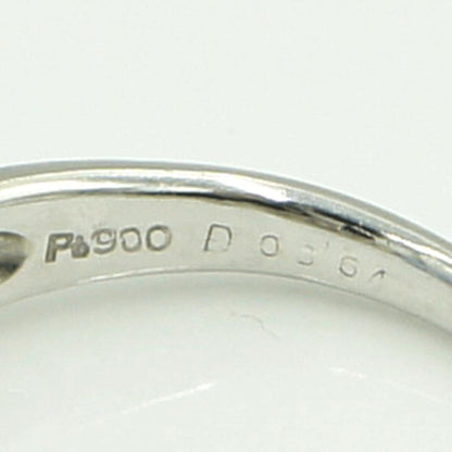 Pt900タンザナイトダイヤモンドリング　T1.85ct　D.0.364ct　リングサイズ15号　重量8.46ｇ(石の重量含む)　レディース（中古）