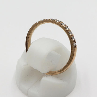 K18ダイヤモンドリング　サイズ8号　重量1.60ｇ(石の重量含む)　(中古)