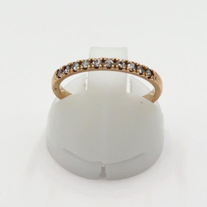 K18ダイヤモンドリング　サイズ8号　重量1.60ｇ(石の重量含む)　(中古)