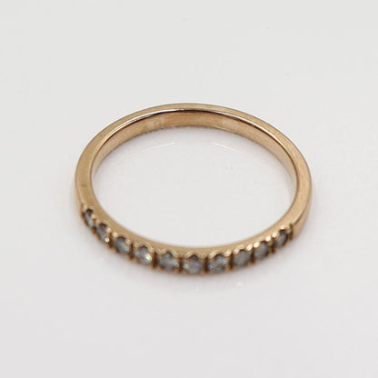 K18ダイヤモンドリング　サイズ8号　重量1.60ｇ(石の重量含む)　(中古)