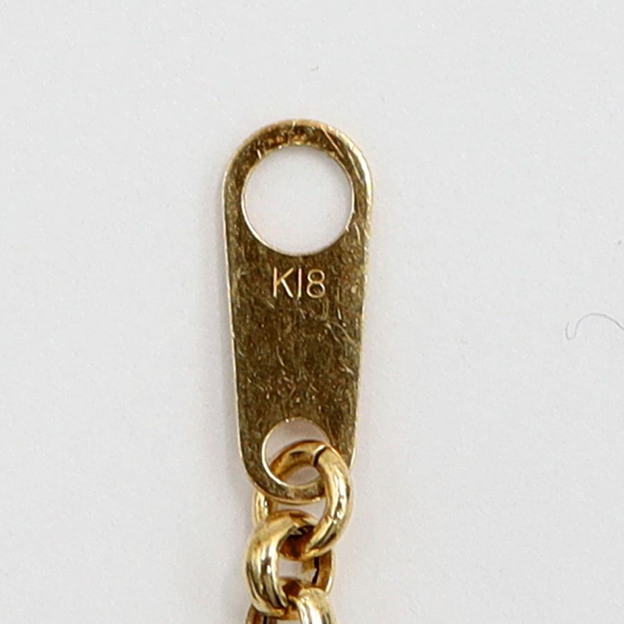 K18ペンダント用チェーン　コプラチェーン　長さ50cm　重量4.18ｇ　レディース（中古）