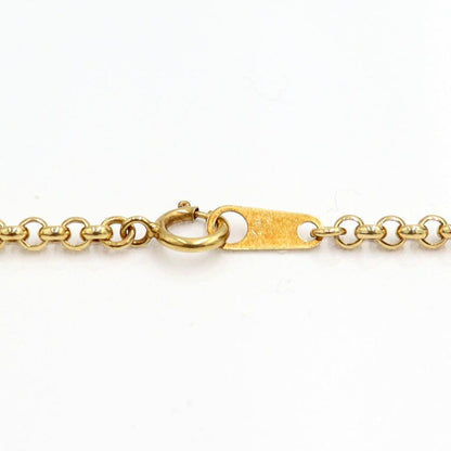 K18ペンダント用チェーン　コプラチェーン　長さ50cm　重量4.18ｇ　レディース（中古）