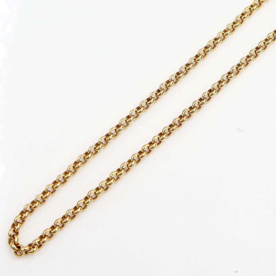 K18ペンダント用チェーン　コプラチェーン　長さ50cm　重量4.18ｇ　レディース（中古）