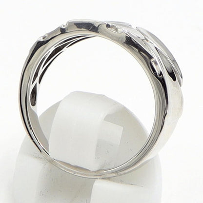 Pt999デザインリング　リングサイズ16号　重量11.66ｇ　レディース（中古）