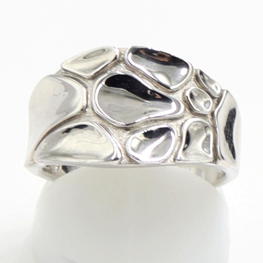 Pt999デザインリング　リングサイズ16号　重量11.66ｇ　レディース（中古）