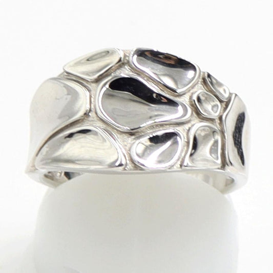 Pt999デザインリング　リングサイズ16号　重量11.66ｇ　レディース（中古）