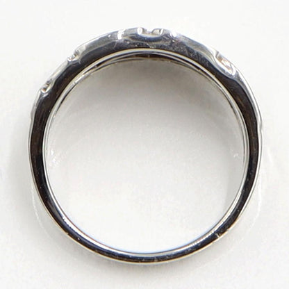 Pt999デザインリング　リングサイズ16号　重量11.66ｇ　レディース（中古）