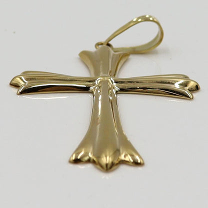 K18クロスペンダントトップ「十字架/クロス」　重量3.18ｇ　レディース（中古）