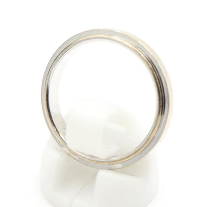 グッチ（GUCCI）750WGリング　リングサイズ21(20号)　重量5.97ｇ　ホワイトゴールド　レディース（中古）