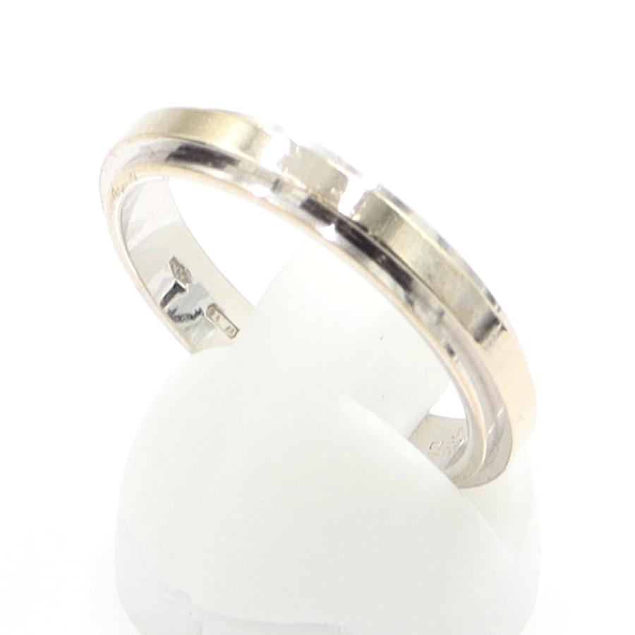 グッチ（GUCCI）750WGリング　リングサイズ21(20号)　重量5.97ｇ　ホワイトゴールド　レディース（中古）