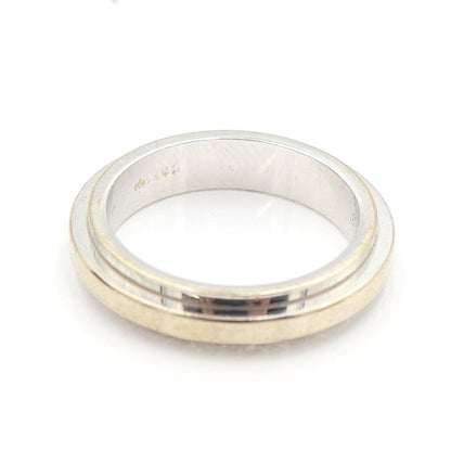 グッチ（GUCCI）750WGリング　リングサイズ10(9.5号)　重量6.03ｇ　指輪　ホワイトゴールド　レディース（中古）