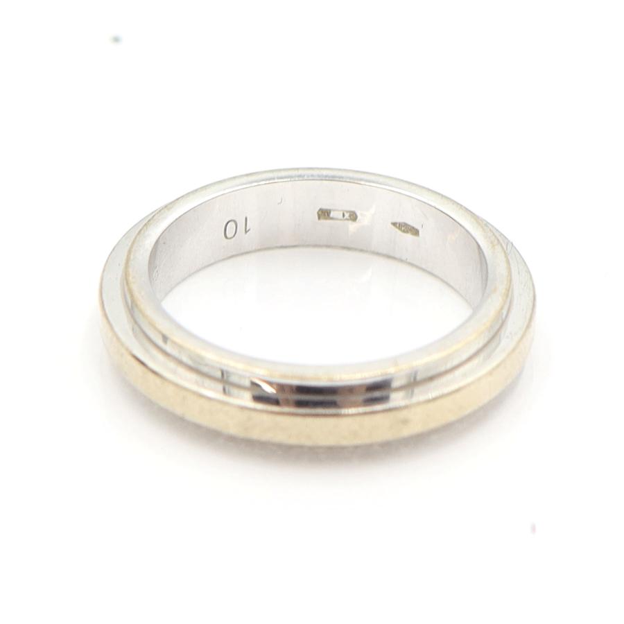 グッチ（GUCCI）750WGリング　リングサイズ10(9.5号)　重量6.03ｇ　指輪　ホワイトゴールド　レディース（中古）