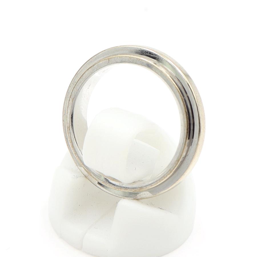 グッチ（GUCCI）750WGリング　リングサイズ10(9.5号)　重量6.03ｇ　指輪　ホワイトゴールド　レディース（中古）