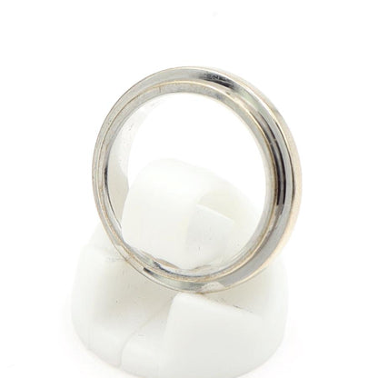 グッチ（GUCCI）750WGリング　リングサイズ10(9.5号)　重量6.03ｇ　指輪　ホワイトゴールド　レディース（中古）