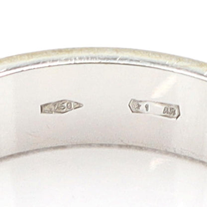 グッチ（GUCCI）750WGリング　リングサイズ10(9.5号)　重量6.03ｇ　指輪　ホワイトゴールド　レディース（中古）