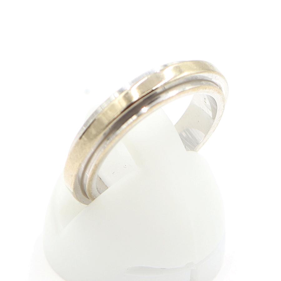 グッチ（GUCCI）750WGリング　リングサイズ10(9.5号)　重量6.03ｇ　指輪　ホワイトゴールド　レディース（中古）