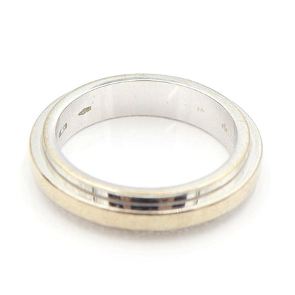 グッチ（GUCCI）750WGリング　リングサイズ10(9.5号)　重量6.03ｇ　指輪　ホワイトゴールド　レディース（中古）