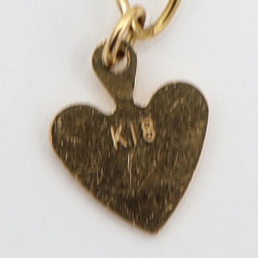 K18ダイヤモンドブレスレット　D0.30ct　長さ16.5cm〜19.5cm　重量2.04ｇ(石の重量含む)（中古）