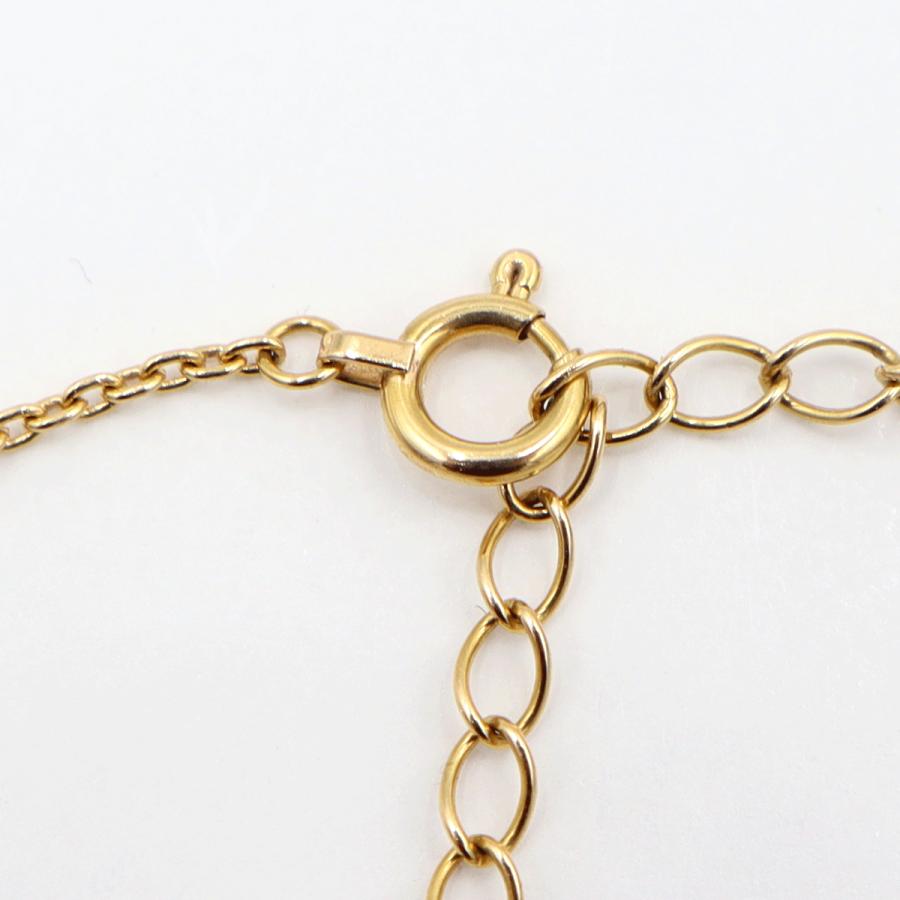 K18ダイヤモンドブレスレット　D0.30ct　長さ16.5cm〜19.5cm　重量2.04ｇ(石の重量含む)（中古）