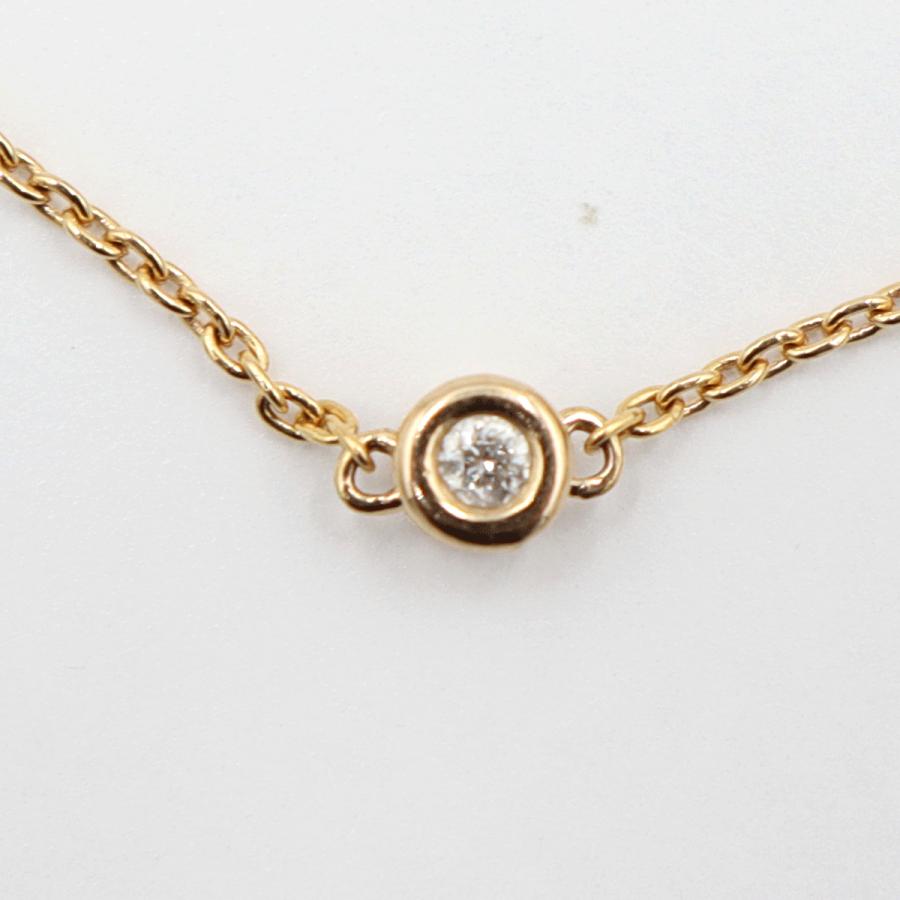 K18ダイヤモンドブレスレット　D0.30ct　長さ16.5cm〜19.5cm　重量2.04ｇ(石の重量含む)（中古）