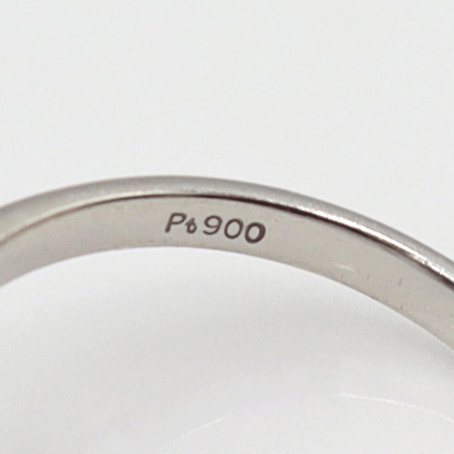 Pt900サファイアリング　S0.50ct　D0.35ct　サイズ13号　重量4.66ｇ(石の重量含む)　レディース (中古)