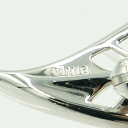 ミキモト（MIKIMOTO） K18パールブローチ　「リーフ」　9.5ｍｍ　10.40ｇ(真珠の重さ含む)　レディース（中古）