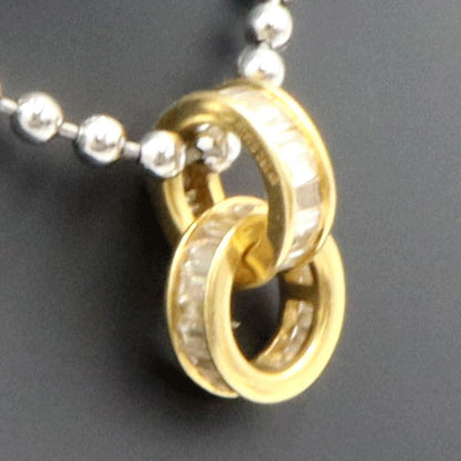 K18YGダイヤモンドペンダントトップ　D0.45ct　重量1.01ｇ(石の重量含む)　レディース（中古）