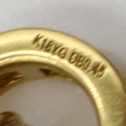 K18YGダイヤモンドペンダントトップ　D0.45ct　重量1.01ｇ(石の重量含む)　レディース（中古）