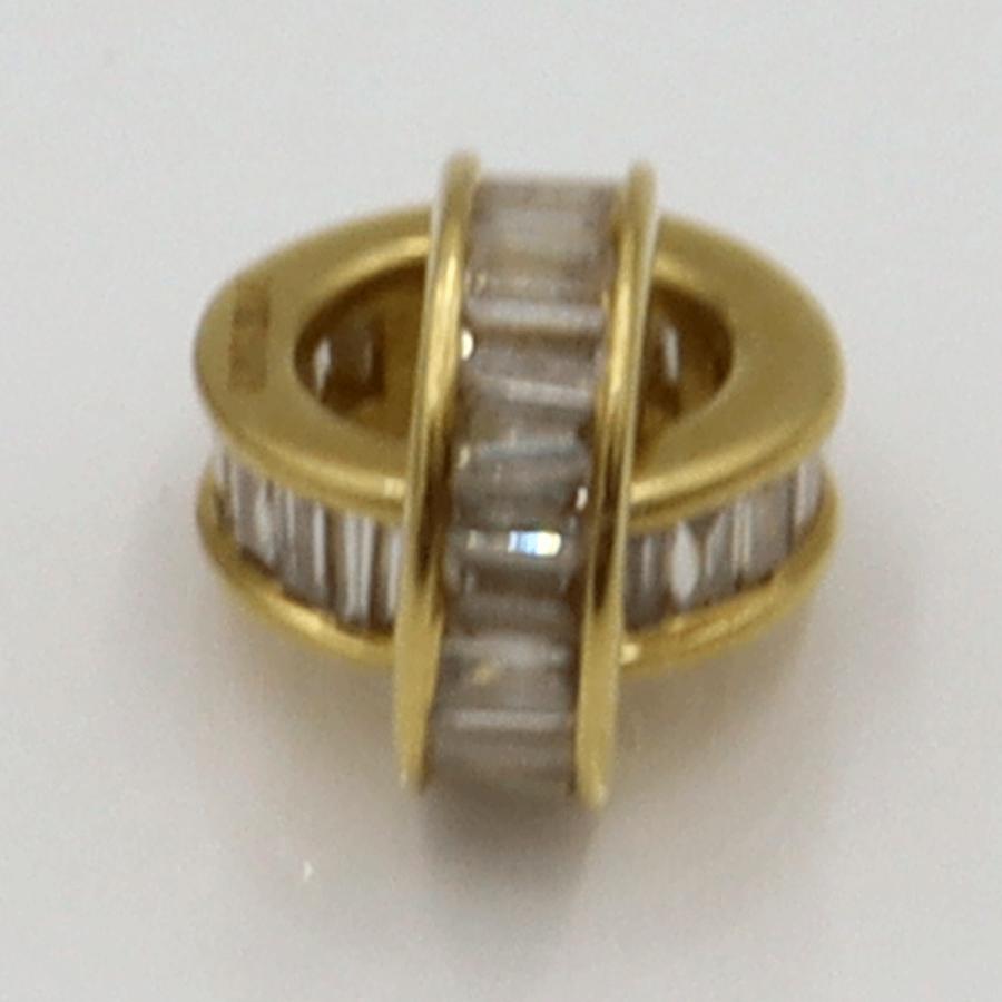 K18YGダイヤモンドペンダントトップ　D0.45ct　重量1.01ｇ(石の重量含む)　レディース（中古）