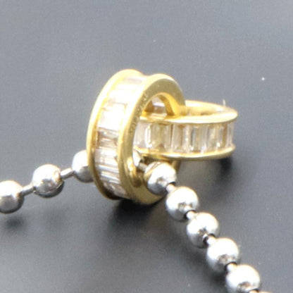 K18YGダイヤモンドペンダントトップ　D0.45ct　重量1.01ｇ(石の重量含む)　レディース（中古）