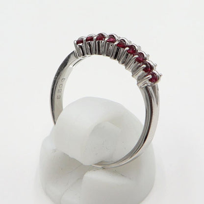 Pt900ルビーリング　R0.32ct D0.23ct　リングサイズ16号　重量4.90ｇ(石の重量含む) レディース (中古)