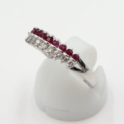 Pt900ルビーリング　R0.32ct D0.23ct　リングサイズ16号　重量4.90ｇ(石の重量含む) レディース (中古)