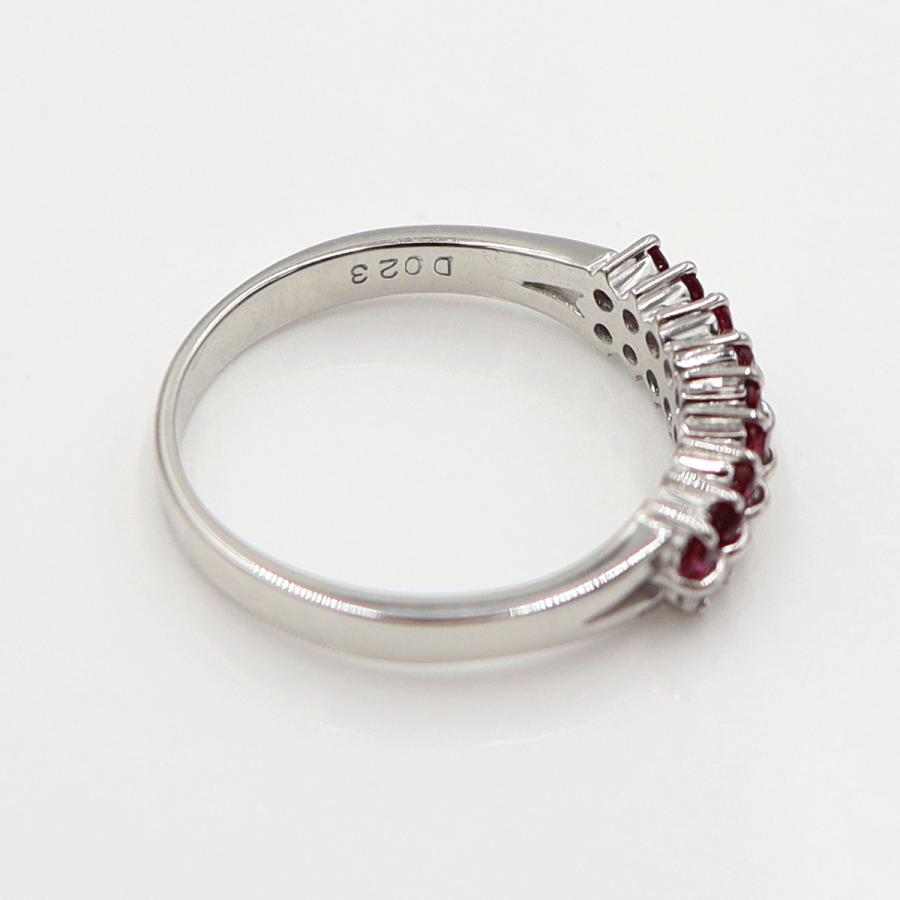 Pt900ルビーリング　R0.32ct D0.23ct　リングサイズ16号　重量4.90ｇ(石の重量含む) レディース (中古)