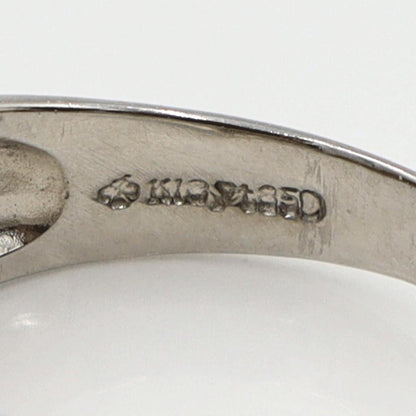 Pt850/K18ダイヤリング　D0.06ct　リングサイズ13号　重量5.70ｇ(石の重量含む)　(中古)