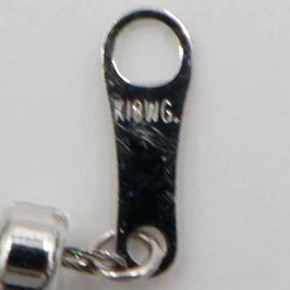 K18WGブラックダイヤモンドネックレス　BD20.00ct　ネックレス長さ：最大約44cm　重量5.30ｇ(石の重量含む)　レディース（中古）