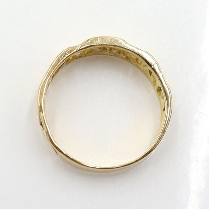 K18デザインリング　リングサイズ13号　重量3.57ｇ　レディース(中古)