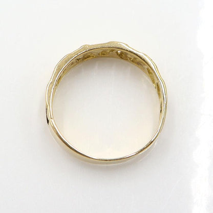 K18デザインリング　リングサイズ13号　重量3.57ｇ　レディース(中古)