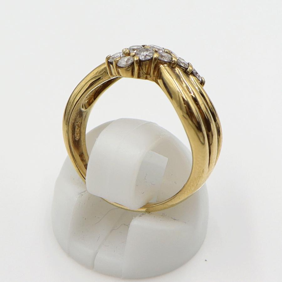 750ダイヤモンドリング　D0.50ct　リングサイズ11号　重量4.85ｇ(石の重量含む)　 (中古)